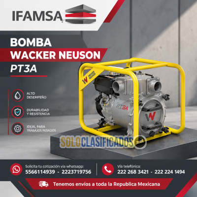 BOMBA WACKER NEUSON PT3A IFAMSA...