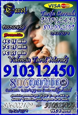 Mejores Videntes 806002109 Tarot Telefónico 910312450  Visa Cerra... 