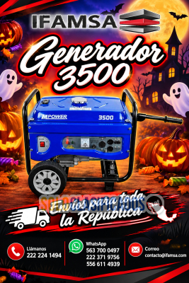Planta de Luz MPower 3500 Monofásica – Potencia y Rendimiento Com...