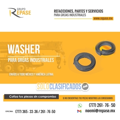 WASHER PARA GRÚAS INDUSTRIALES 777 350 42 60... 