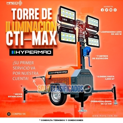 HYPERMAQ TORRE DE ILUMINACION CTI MAX... 