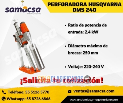 Nucleadora Marca HUSQVARNA Modelo DMS 240... 