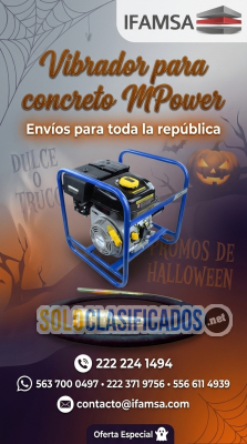 Solo Clasificados - Excelente frecuencia de vibración para una consolidación rápida y uniforme del concreto - imagen: 1