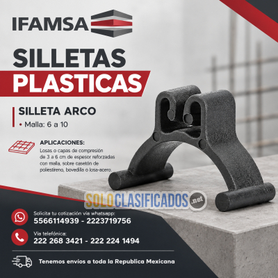 VARIEDAD DE SILLETAS PLASTICAS...