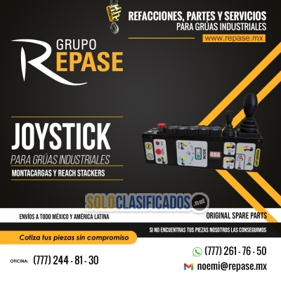 REFACCIONES PARA  REACH STACKER  JOYSITCK Y PEDALES PARA GRÚAS I... 