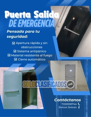 Solo Clasificados - Soluciones de Acceso: Puerta Salida de Emergencia - imagen: 1