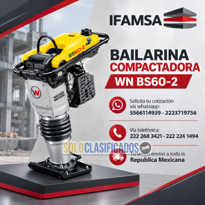 BAILARINA COMPACTADORA WACKER NEUSON BS602...