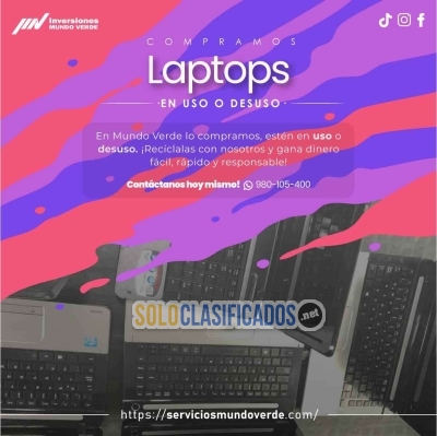 Solo Clasificados - ¡Recibe dinero al instante por tus electrónicos viejos! - imagen: 6