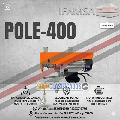 POLE400//TRUPPER de alta calidad ideal para construccion...