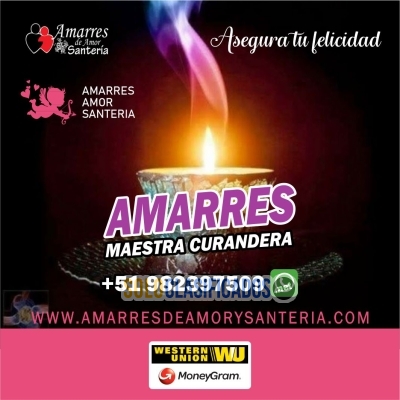 AMARRES DE AMOR & SANTERÍA  MAGIA OCULTA... 