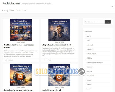 Solo Clasificados - Audiolibronet  Los mejores audiolibros para escuchar en España - imagen: 1