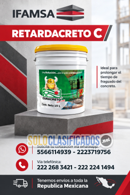 RETARDANTES DE FRAGUADO PARA OBRA...