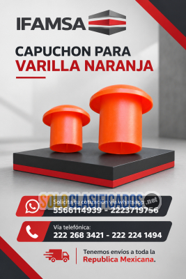 CAPUCHON PARA VARILLA NARANJA...