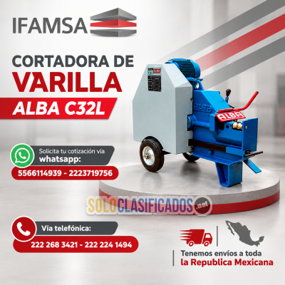 CORTADORA DE VARILLA ALBA C32L...