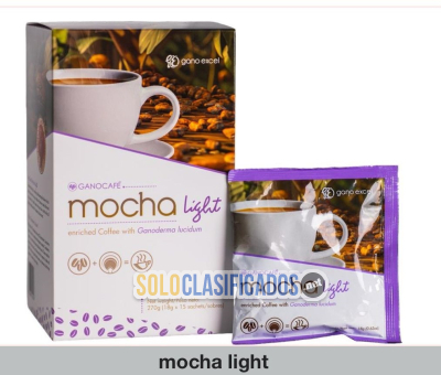 Gano Café Mocha Light  ¡Todo el sabor ahora más ligero!  Cacao in... 