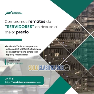 Solo Clasificados - Soluciones reales para tu excedente tecnológico - imagen: 5