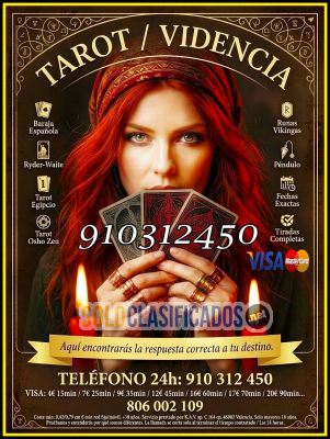 Solo Clasificados - TAROT VISA BARATA VIDENTE BUENA LA MEJOR PROMOCIÓN VISA CERRADA VIDENCIA PURA LAS 24 HORAS LOS 7 DÍAS DE LA SEMANA 15 minutos 4€  tarot barato ta - imagen: 1