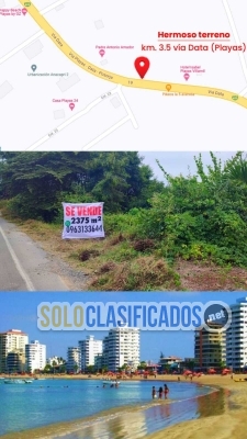 Hermoso Terreno Vía Data de Playas  (General Villamil Playas  Ecu...