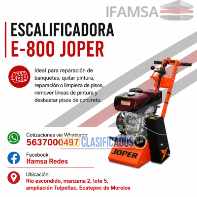 ESCALIFICADORA E800 JOPER...