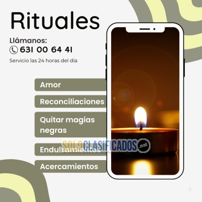 RITUALES DE SANACION LLAMA AHORA... 