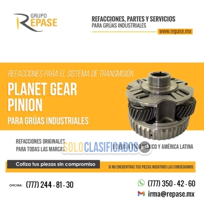 PLANET GEAR PINION REPASE REFACCIONES PARA GRUAS INDUSTRIALES EN ... 