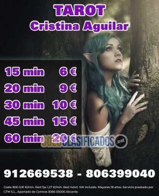 ¿Quieres consultar el tarot? Llama a Cristina y consulta a una ta... 