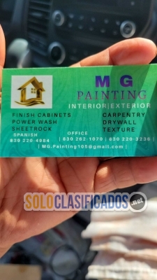 MG Painting 907 Lincoln DR Granite SHLS TX 78654... 