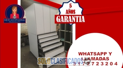 MUEBLES ESPECIALIZADOS PARA DROGUERIAS Y FARMACIAS... 