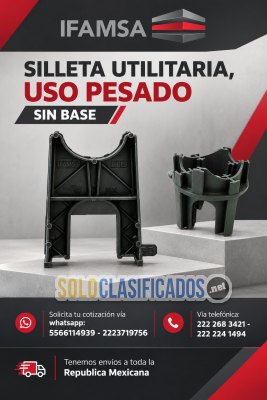 SILLETA UTILITARIA USO PESADO SIN BASE...