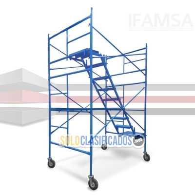 Renta de Andamio Tradicional contamos con diferentes medidas soli... 