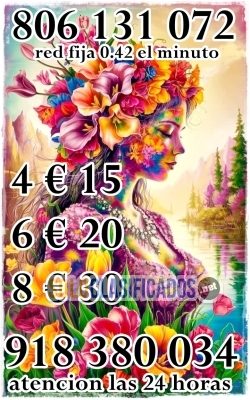 Solo Clasificados - tirada de cartas tarot telefónico y videncia pura   806002858  y 932424782  red fija 042 el minuto - imagen: 1