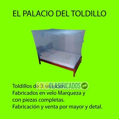 SE FABRICAN TOLDILLOS PREMIUM DE 3 SERVICIOS... 