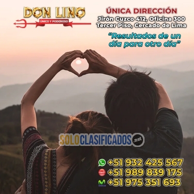 Amarre de amor pactados de dominio con don lino... 