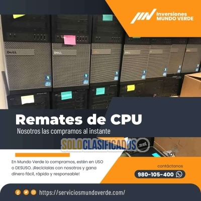 Solo Clasificados - Compra inmediata de electrónicos en desuso ¡Contribuye al planeta! - imagen: 4