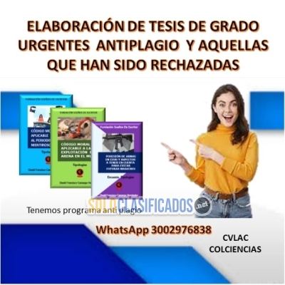 TESIS DE GRADO ANTIPLAGIO Y TRABAJOS RECHAZADOS... 