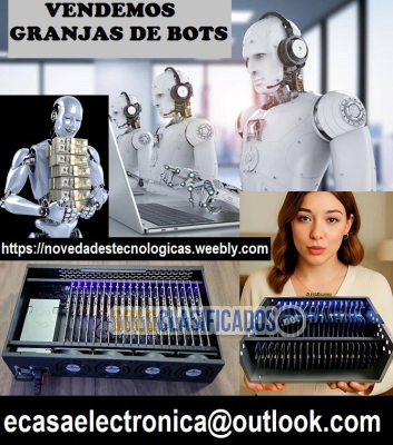 GRANJAS DE BOTS PARA DINERO PUBLICIDAD Y POLITICA... 