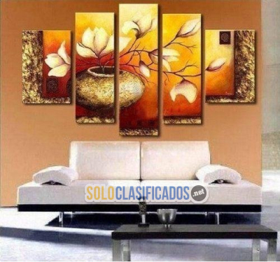Solo Clasificados - Cuadros Sofisticados Pintados A Mano! (Cotizacion via whatsap) - imagen: 4