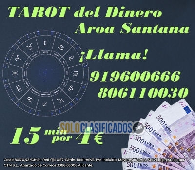 LLAMA al Tarot del Dinero de Aroa Santana... 