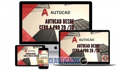 CURSO ONLINE DE AutoCAD DESDE CERO A PRO 2D Y 3D... 