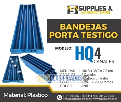 VENTA DE BANDEJAS PORTA TESTIGOS (GARANTÍA)... 