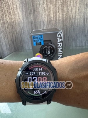Solo Clasificados - Garmin Fenix 7X Pro  Supera tus límites con cada paso - imagen: 3