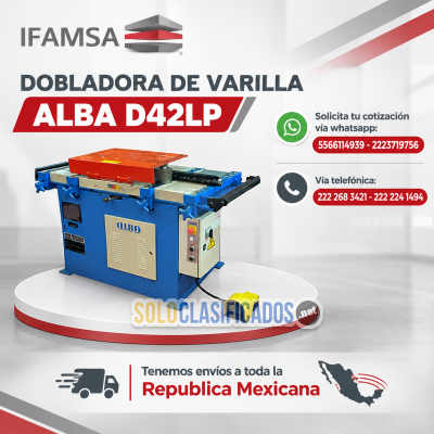 DOBLADORA DE VARILLA ALBA D42LP...