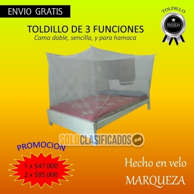 PROMOCIÓN DE TOLDILLOS DE 3 FUNCIONES. [Cuida tu salud]. ENVÍO GR... 