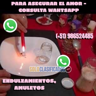 ENDULZAMIENTOS AMULETOS PARA ASEGURAR EL AMOR  CONSULTA WHATSAPP... 