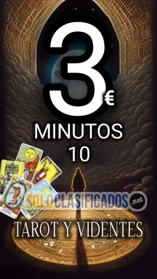 Tarot y videntes 10 minutos 3 euros  económico oferta visa... 