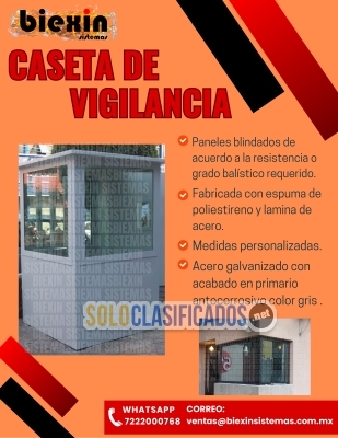 CASETA DE VIGILANCIA LISTA PARA INSTALAR... 