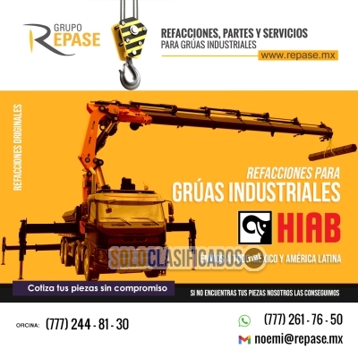 REFACCIONES PARA GRÚAS INDUSTRIALES HIEB... 