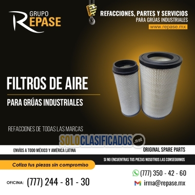 Solo Clasificados - FILTRO DE AIRE  AIR FILTER REPASE MEXICO - imagen: 1