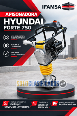 HYUNDAI FORTE 750                  APISONADORA...