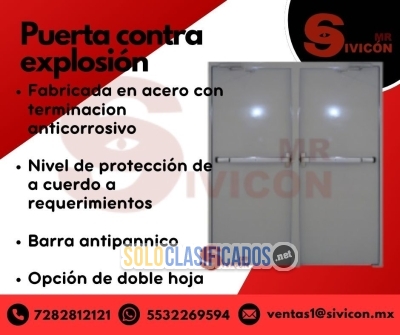 Puertas Antiexplosión de Alta Seguridad – SIVICON... 